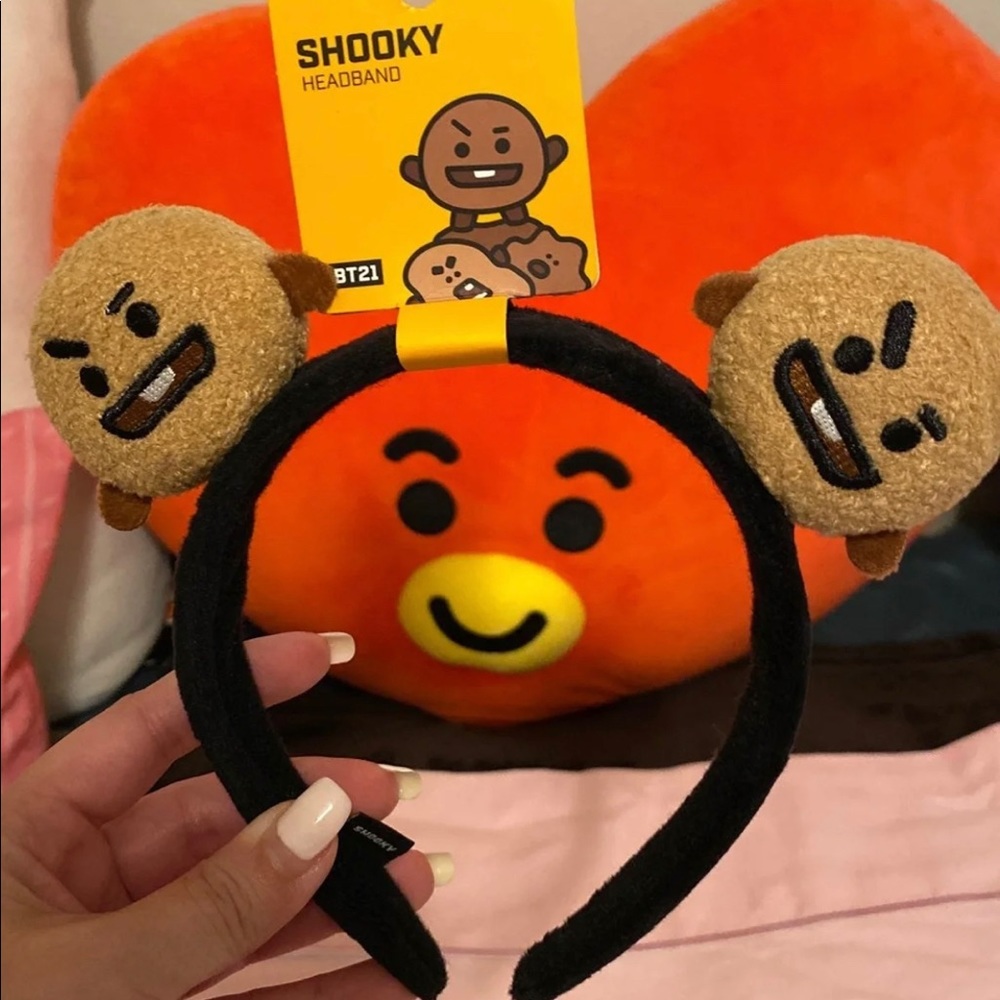 BT21 shooky official headband NWT